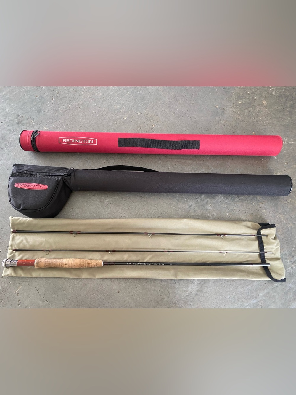 Orvis Clearwater Mid-Flex 7.5 Black Fly Rod